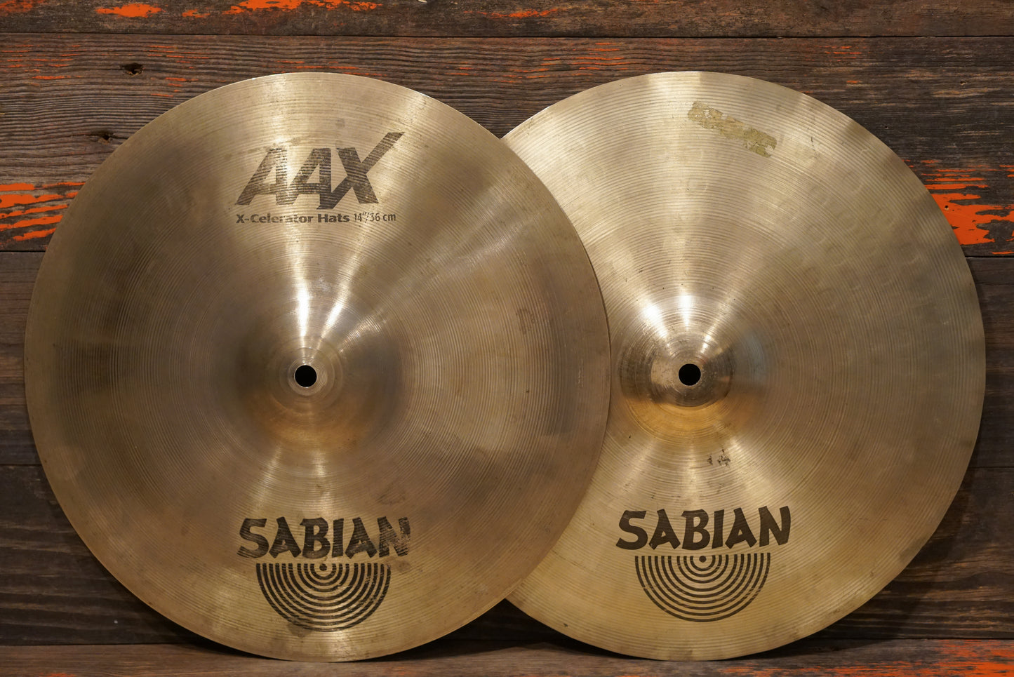 Sabian 14" AAX X-Celerator Hi-Hat Cymbals - 982/1582g