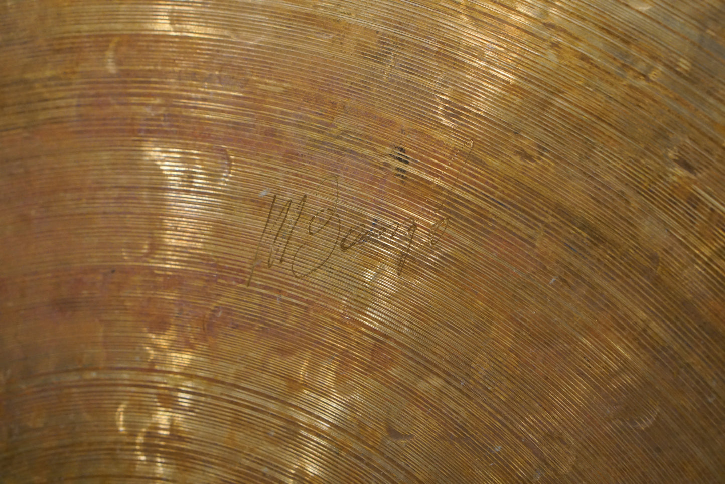 Mattia Bourgis 22" Old K. Tribute Ride Cymbal - 2405g