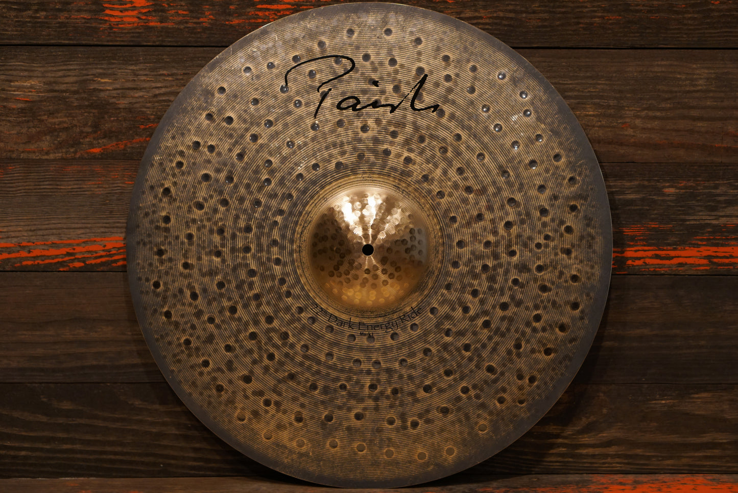 Paiste 22" Signature Dark Energy Mark I Ride Cymbal - 3028g