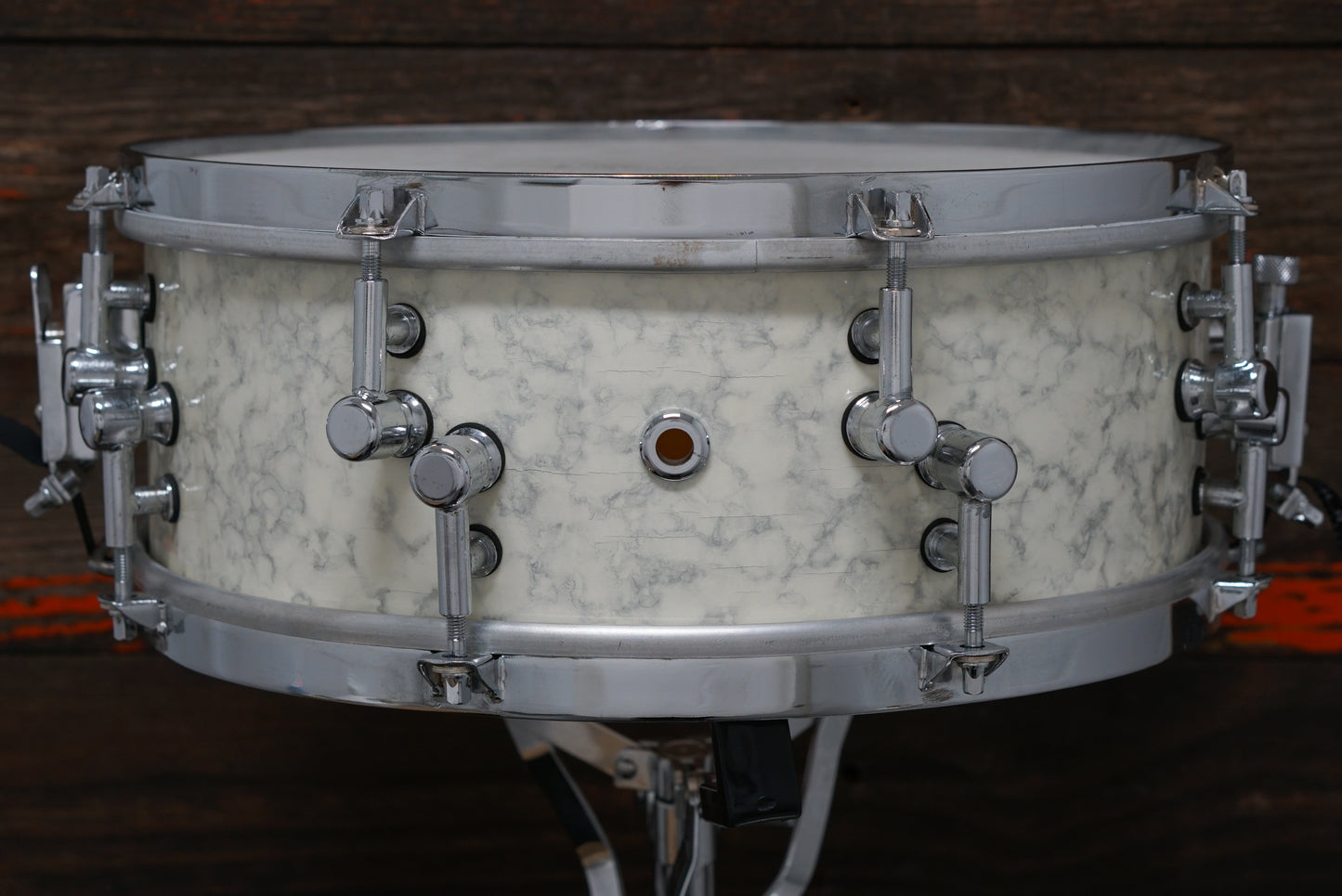 Percussion House 5.5x14" Snare Drum - White Marble