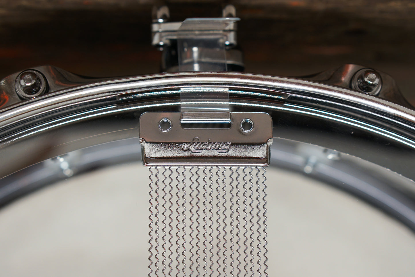 Ludwig 5x14" Black Beauty Hammered Snare Drum w/Tube Lugs (LB416KT)