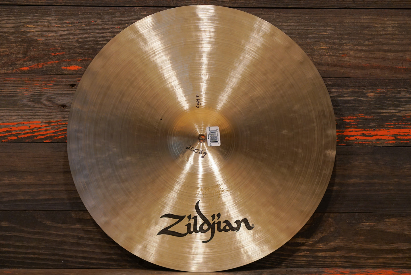 Zildjian 20" K. Klassisch Symphonic Suspended Cymbal - 2008g