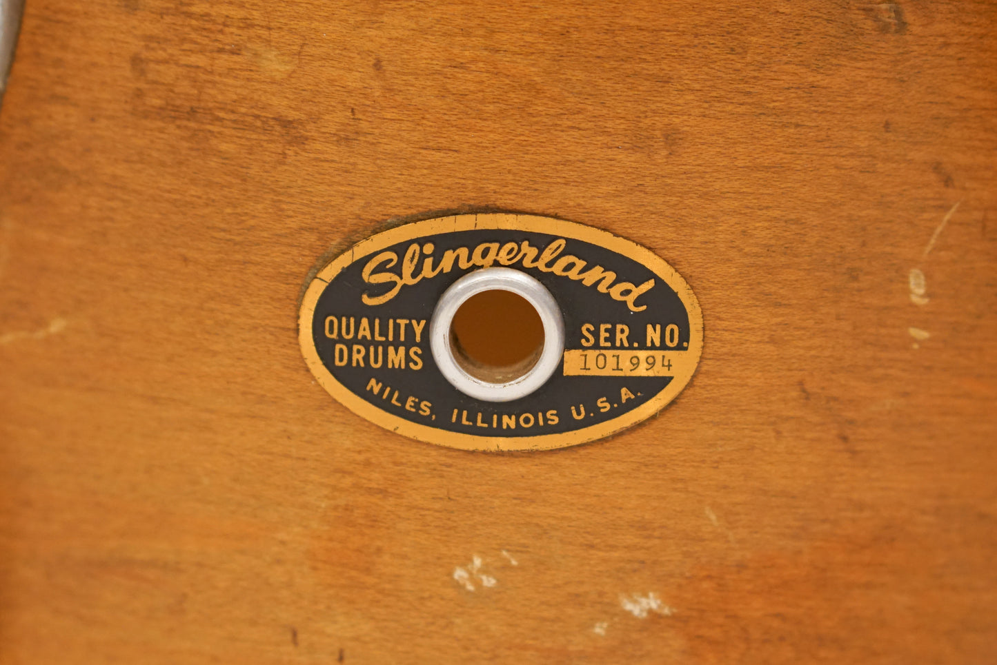 Slingerland 12/14/18" Drum Set - 1960s Mahogany