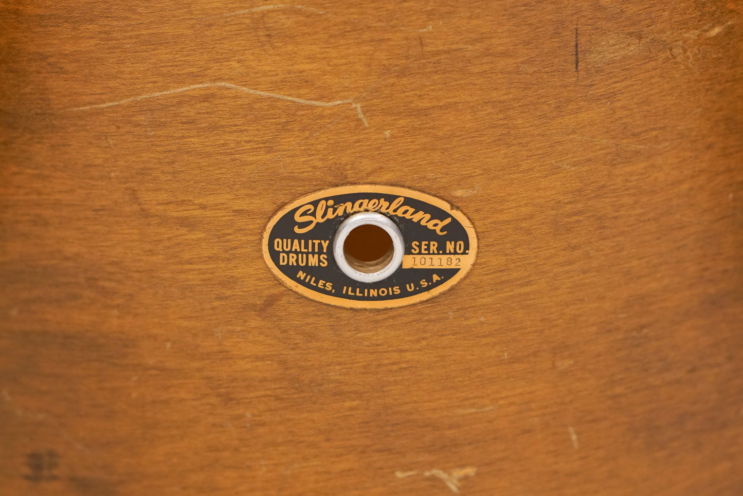 Slingerland 12/14/18" Drum Set - 1960s Mahogany