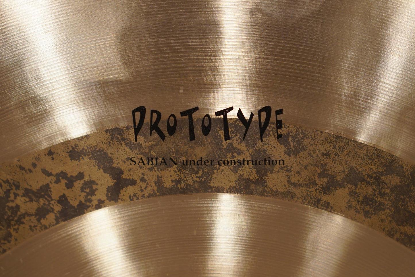 Sabian 21" HHX Prototype 3-Point Ride Cymbal - 1902g