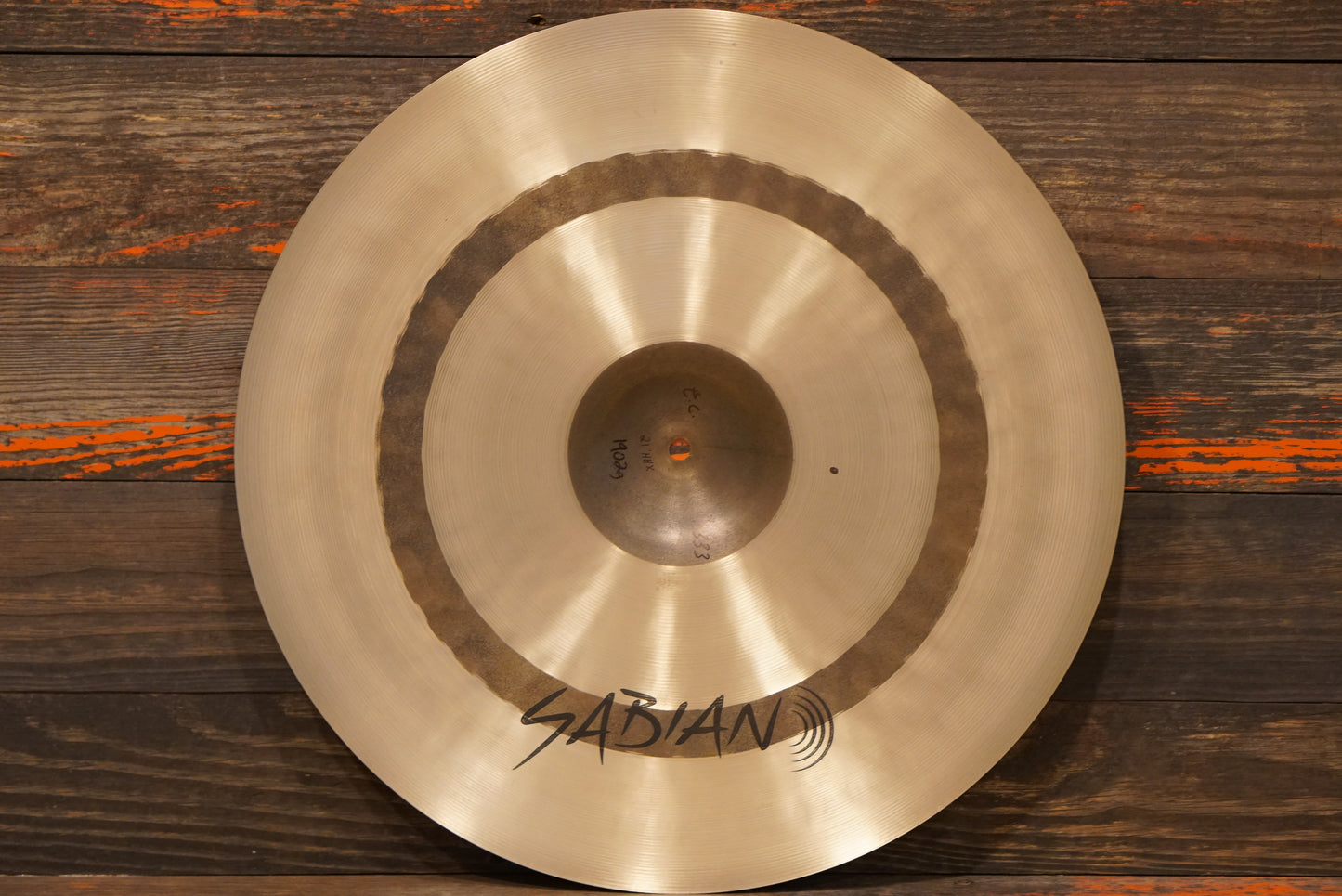 Sabian 21" HHX Prototype 3-Point Ride Cymbal - 1902g