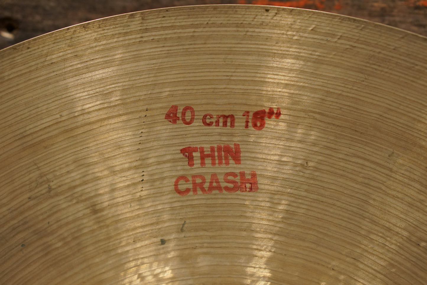 Istanbul 16" Agop/Mehmet "Pre-Split" Green Label Thin Crash Cymbal - 874g