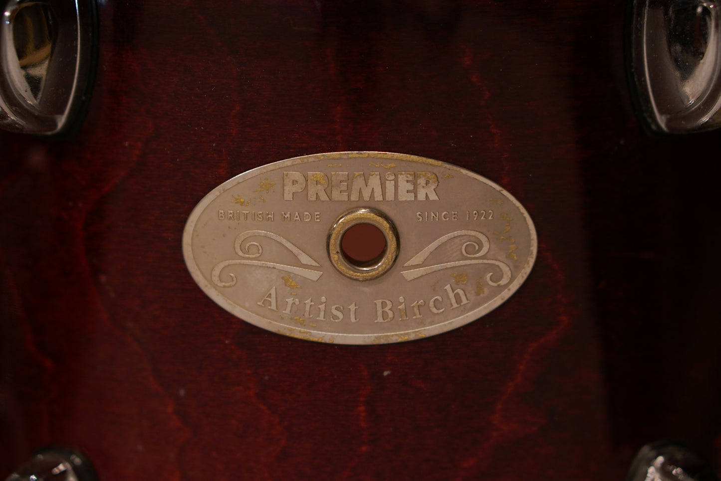 Premier 10/12/14/22/5.5x14" Artist Birch Drum Set - Rosewood Lacquer