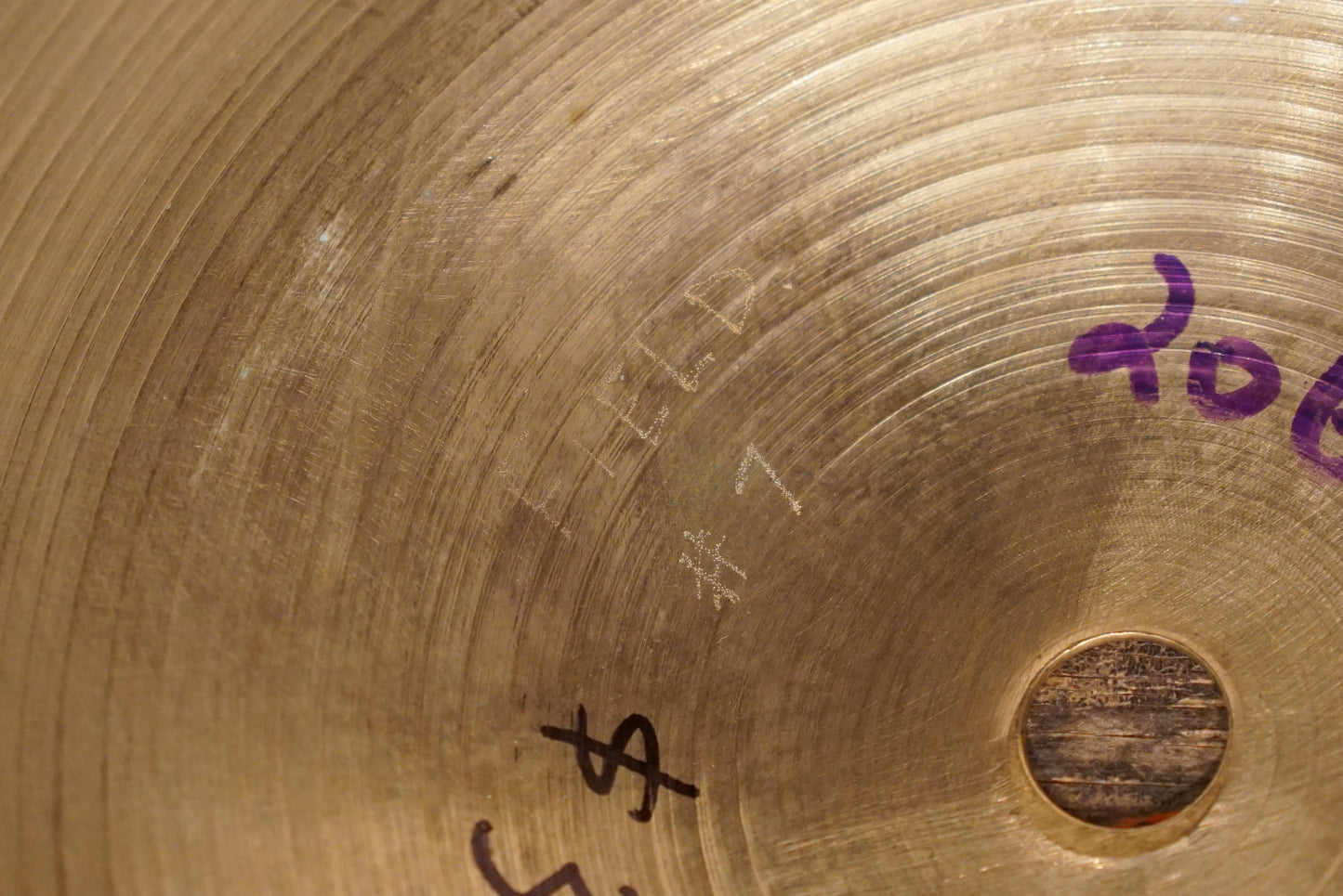 Zildjian 20" Avedis 1960s Ride Cymbal (Reworked) - 2063g