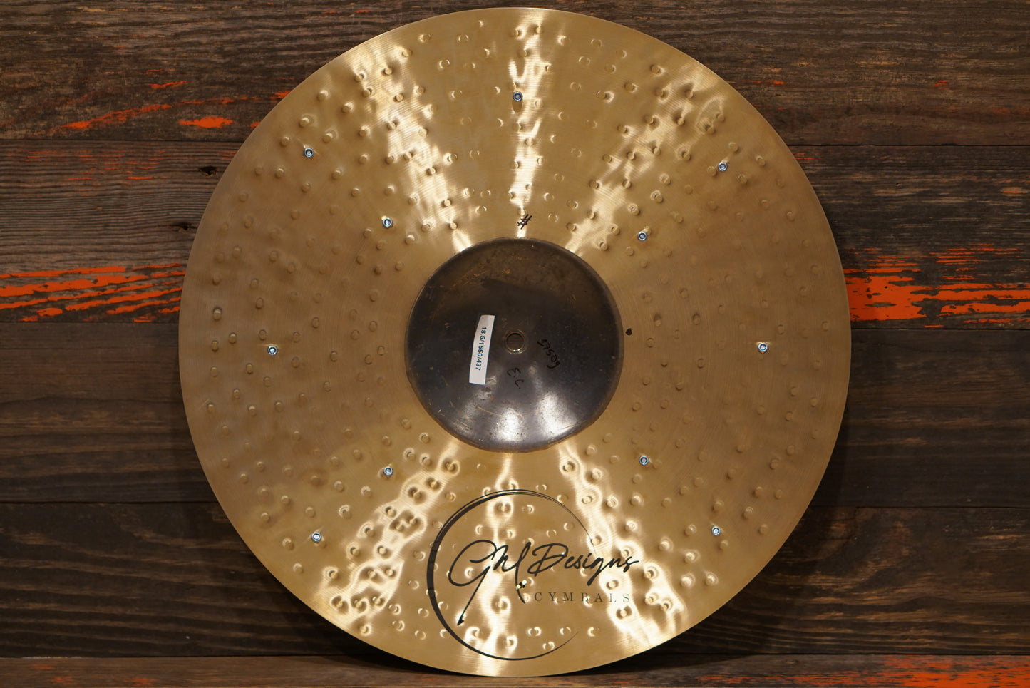 GM Designs 18.5” Jingle Crash Cymbal - 1750g