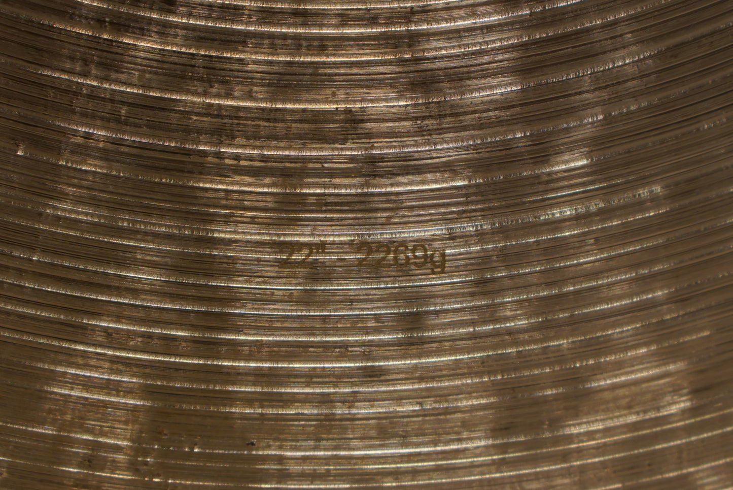 Borba 22" Hand Formed Bell Ride Cymbal - 2269g