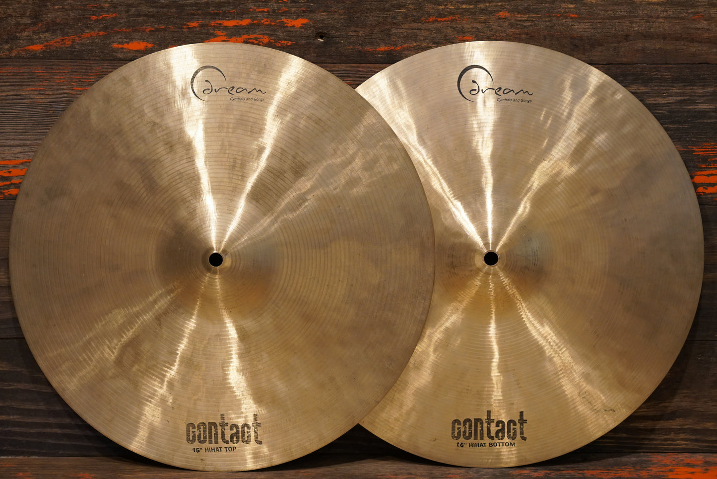 Dream 16" Contact Hi-Hat Cymbals - 1274/1490g