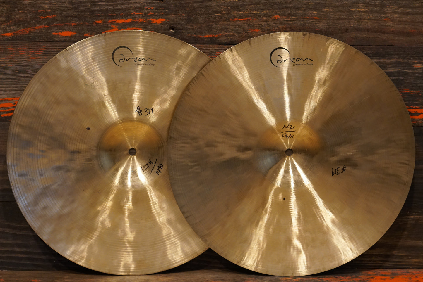 Dream 16" Contact Hi-Hat Cymbals - 1274/1490g