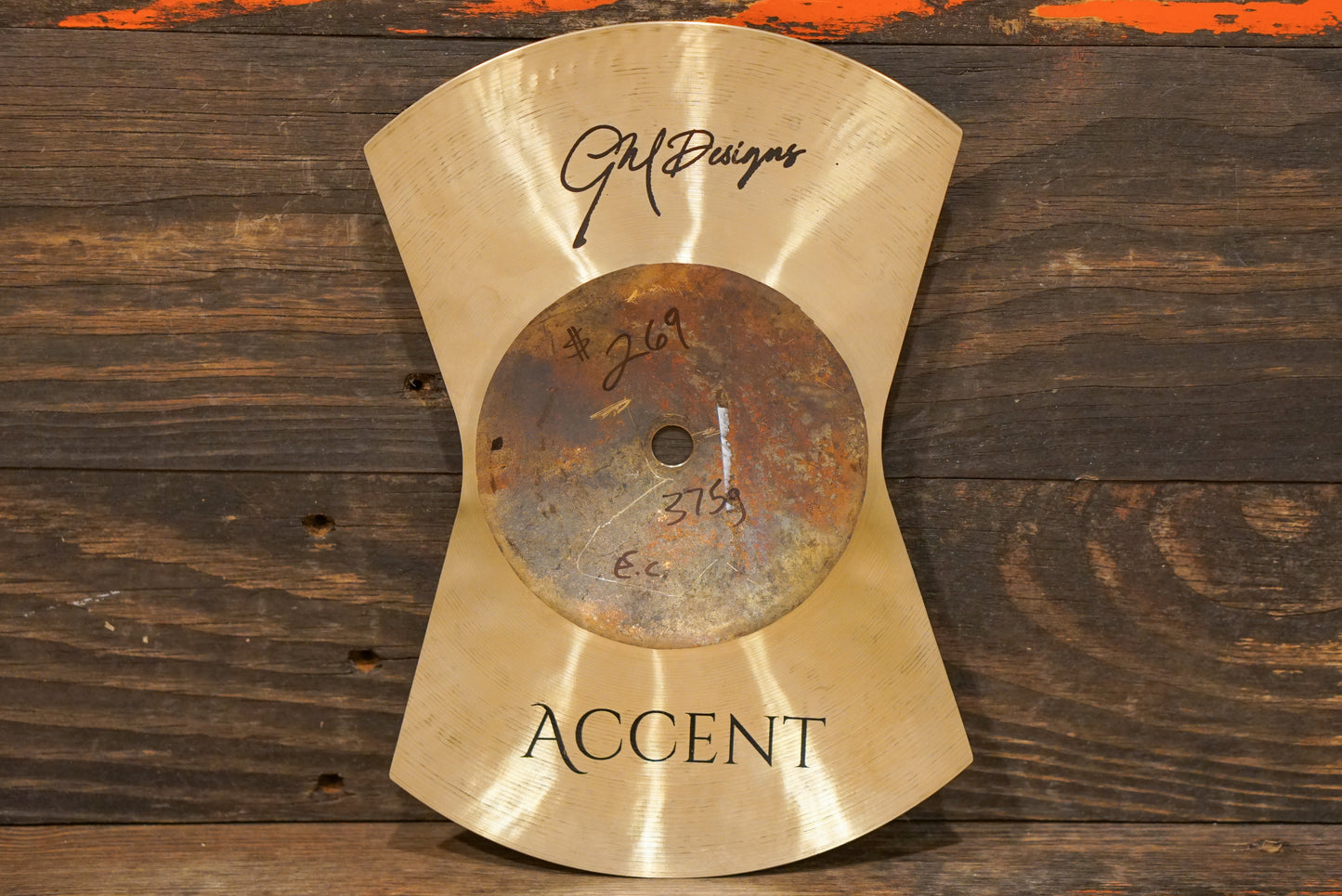 GM Designs 10" Accent I EFX Cymbal - 375g