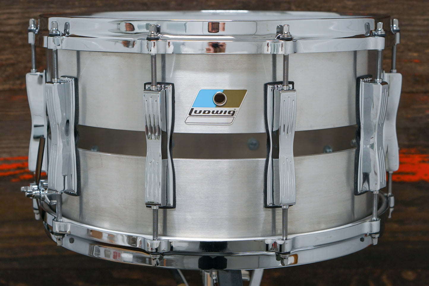 Ludwig 8x14" Coliseum Vented Aluminum Snare Drum