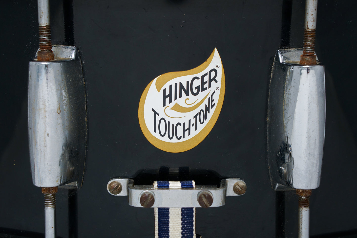 Hinger 6.5x14" Touchtone Snare Drum - 1970s Black Wrap