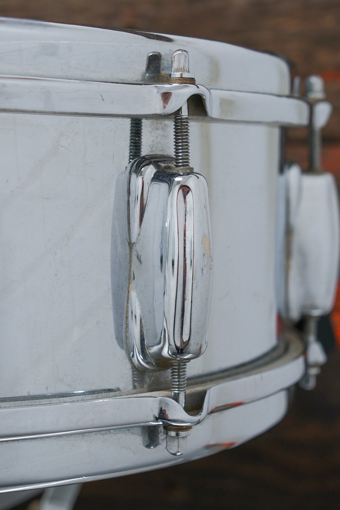 Slingerland 5x14" Brass Shell Snare Drum - 1960s Pre-Serial