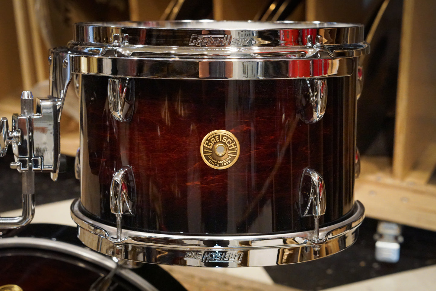 Gretsch 12/14/20/5.5x14" Broadkaster Drum Set - Chestnut Duco