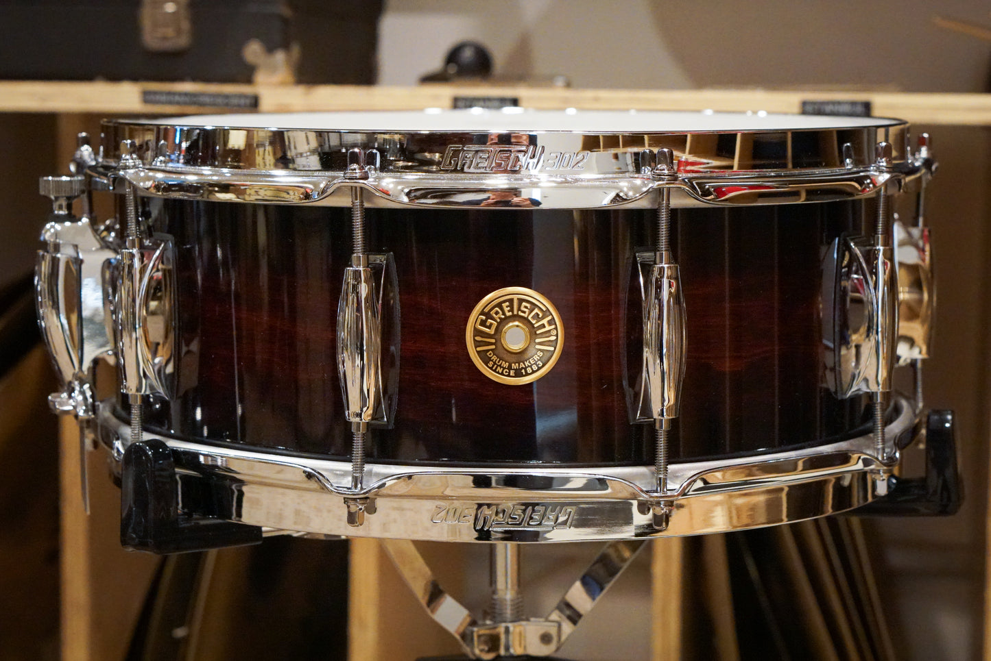 Gretsch 12/14/20/5.5x14" Broadkaster Drum Set - Chestnut Duco