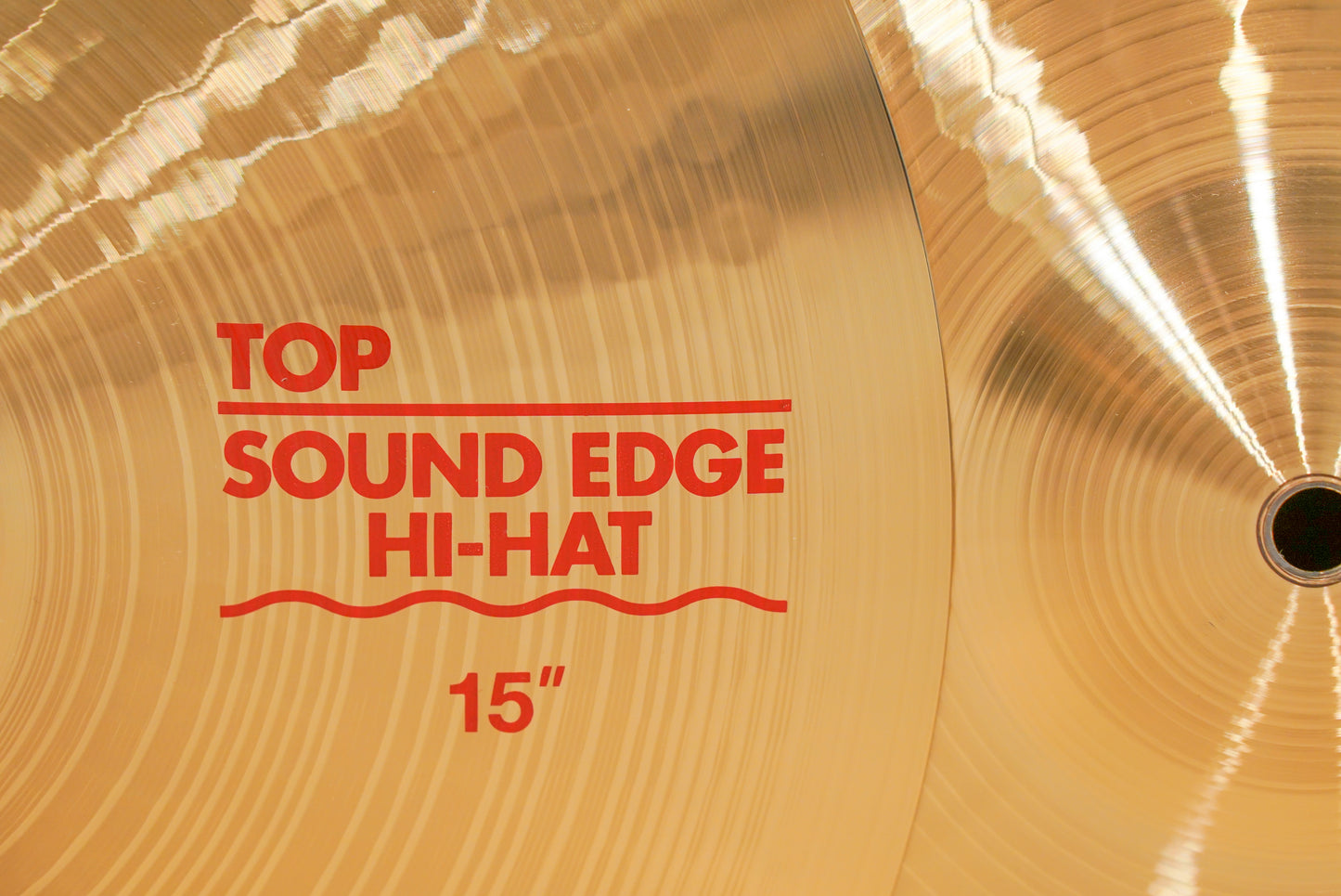 Paiste 15" 2002 Sound Edge Hi-Hat Cymbals - 1132/1280g