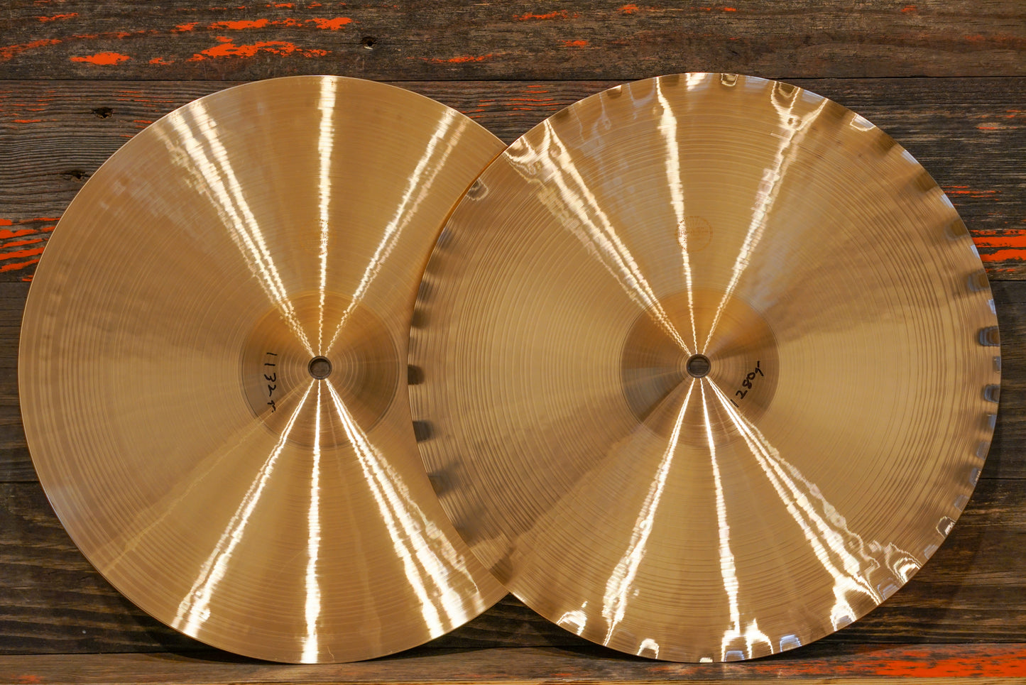 Paiste 15" 2002 Sound Edge Hi-Hat Cymbals - 1132/1280g