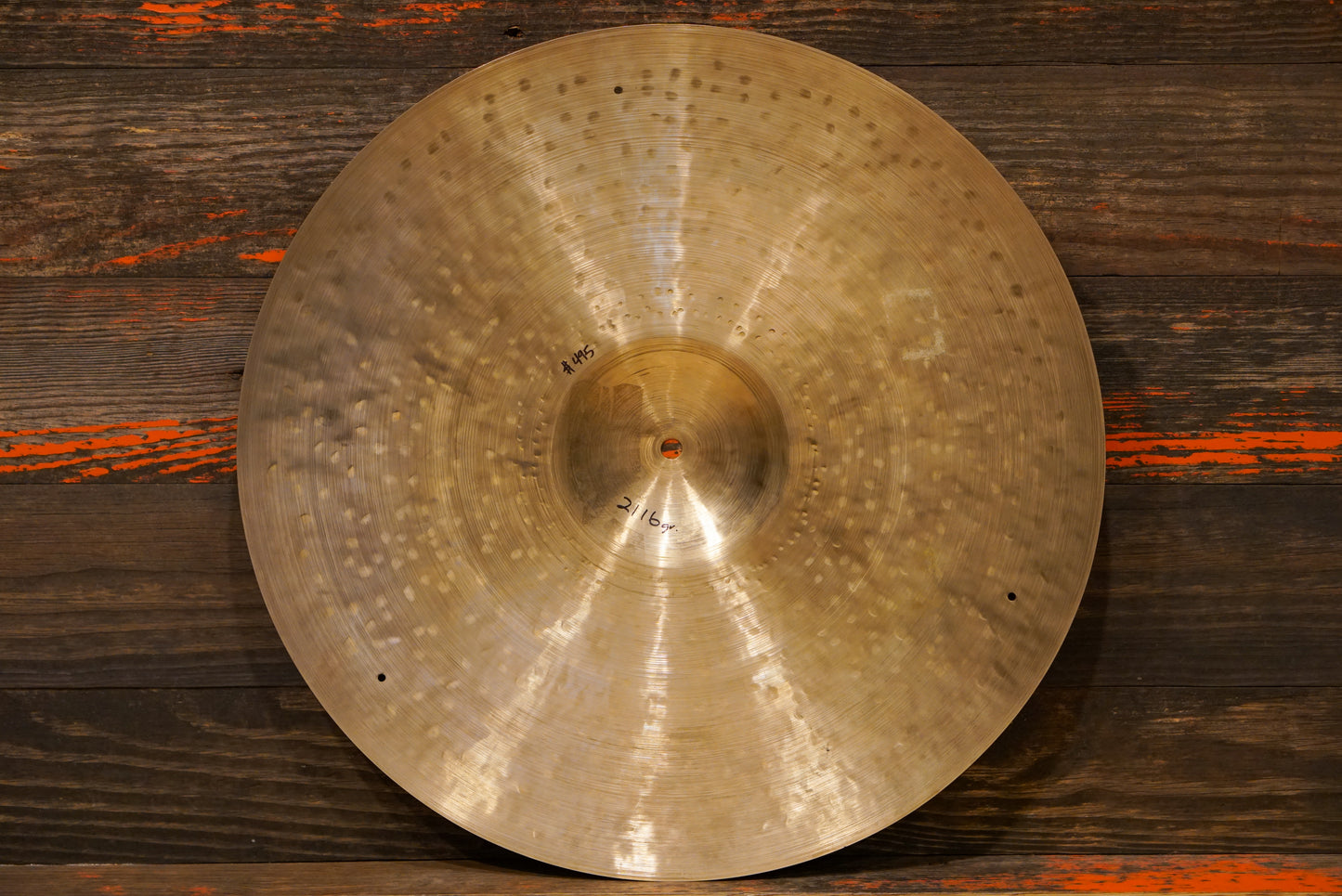 Jesse Simpson 21" Patina Relathed Ride Cymbal - 2116g