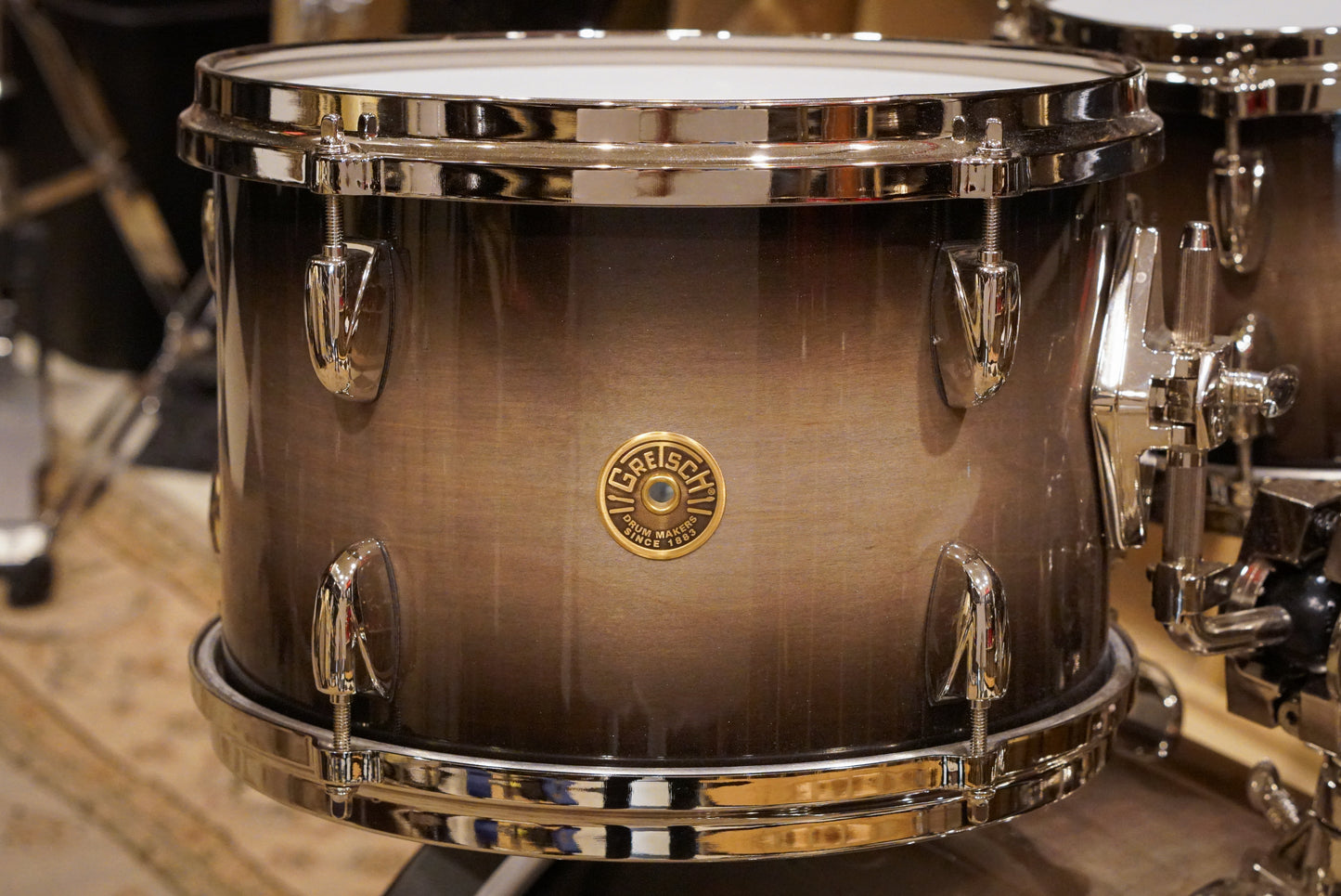 Gretsch 10/12/16/22/6.5x14" Limited Edition 140th Anniversary Drum Set - Ebony Stardust