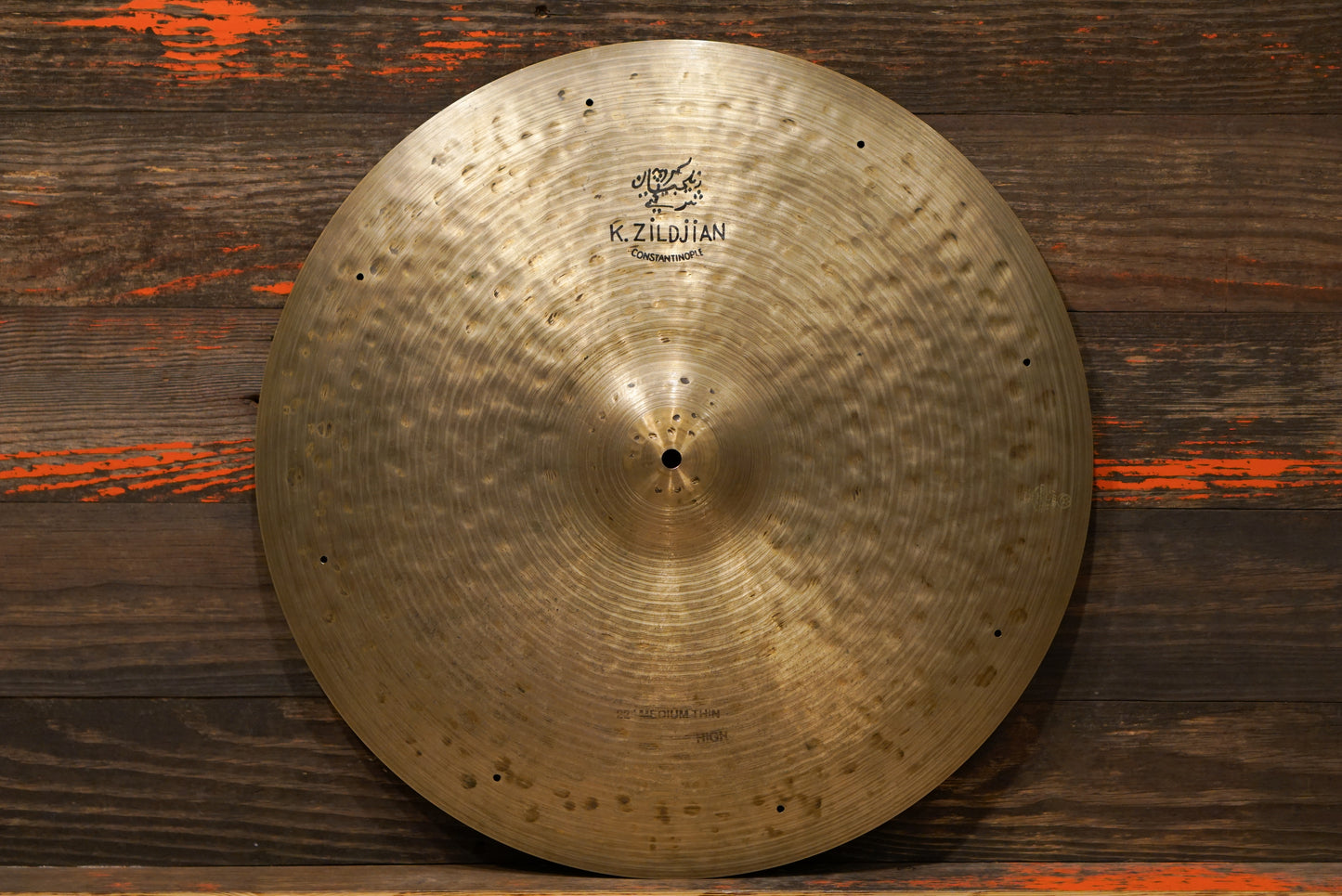 Zildjian 22" K. Constantinople Medium Thin High Ride Cymbal - 2416g
