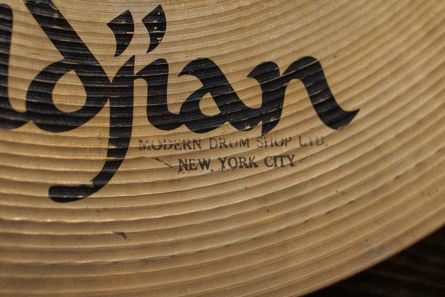 Zildjian 20" Mini Cup Ride Cymbal - 2844g