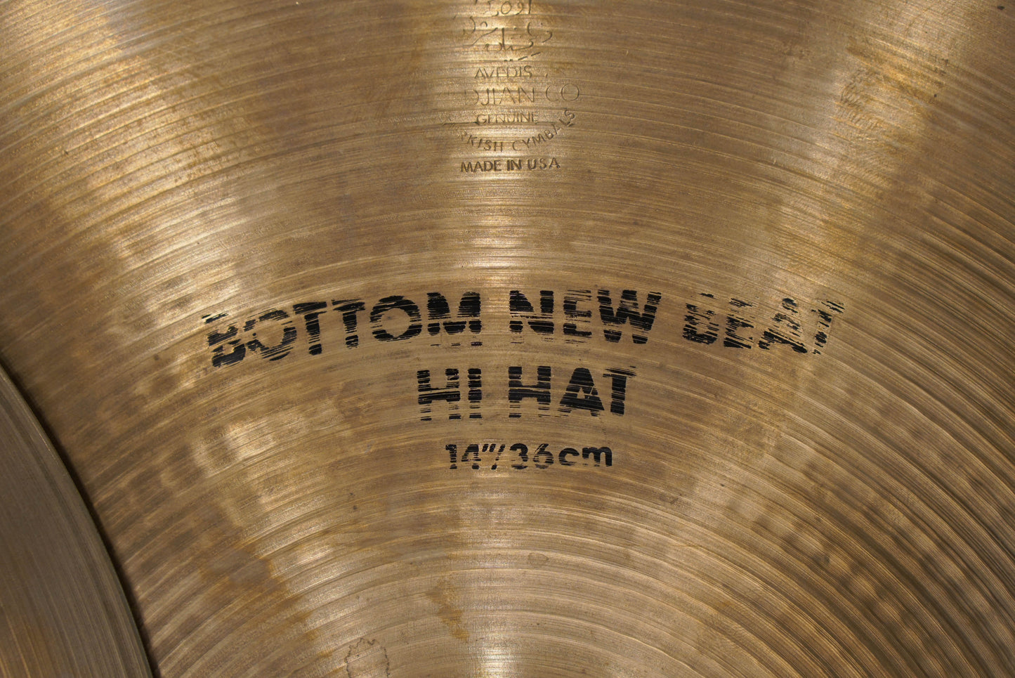 Zildjian 14" Avedis New Beat Hi-Hat Cymbals - 914/1354g