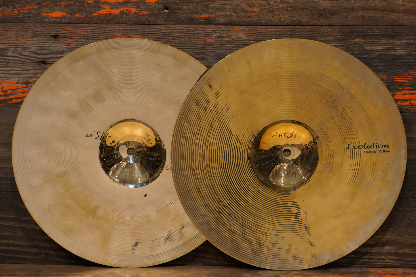 Sabian 14" HHX Evolution Hi Hat Cymbals - 918/1524g