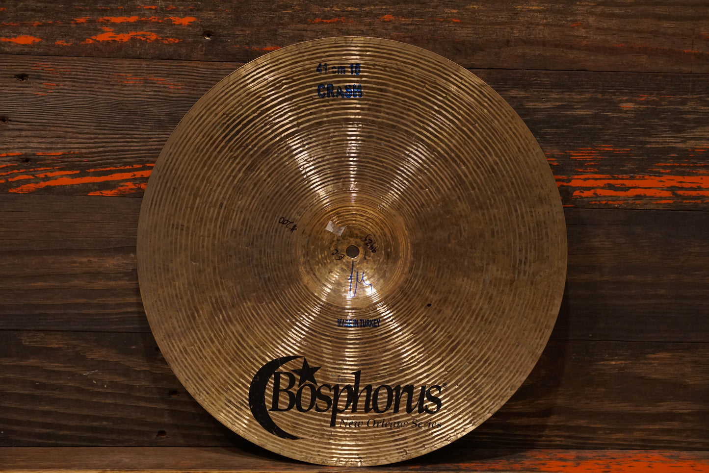 Bosphorus 16” New Orleans Crash Cymbal - 992g