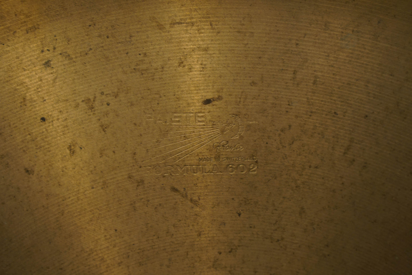 Paiste 20" Formula 602 1960s Swish Cymbal - 1992g
