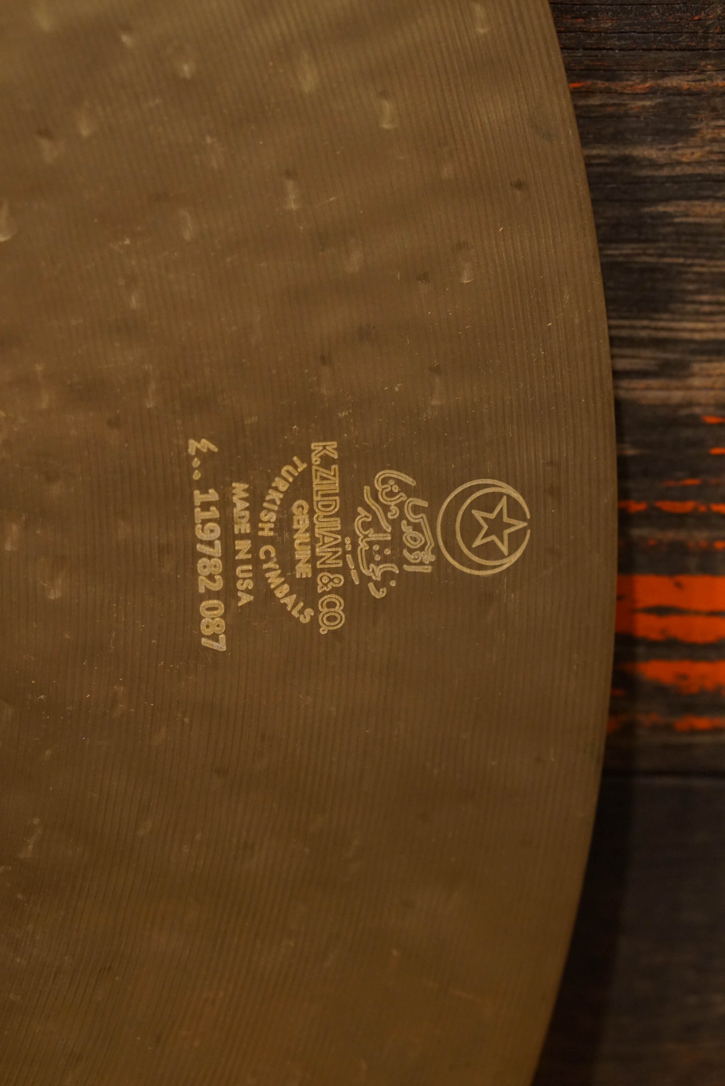 Zildjian 22" K. Custom Dark Ride Cymbal - 2804g