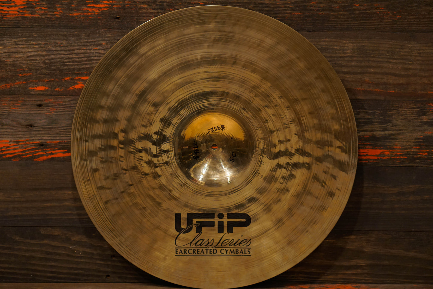 UFIP 22" Class Series Brilliant Ride Cymbal - 2746g