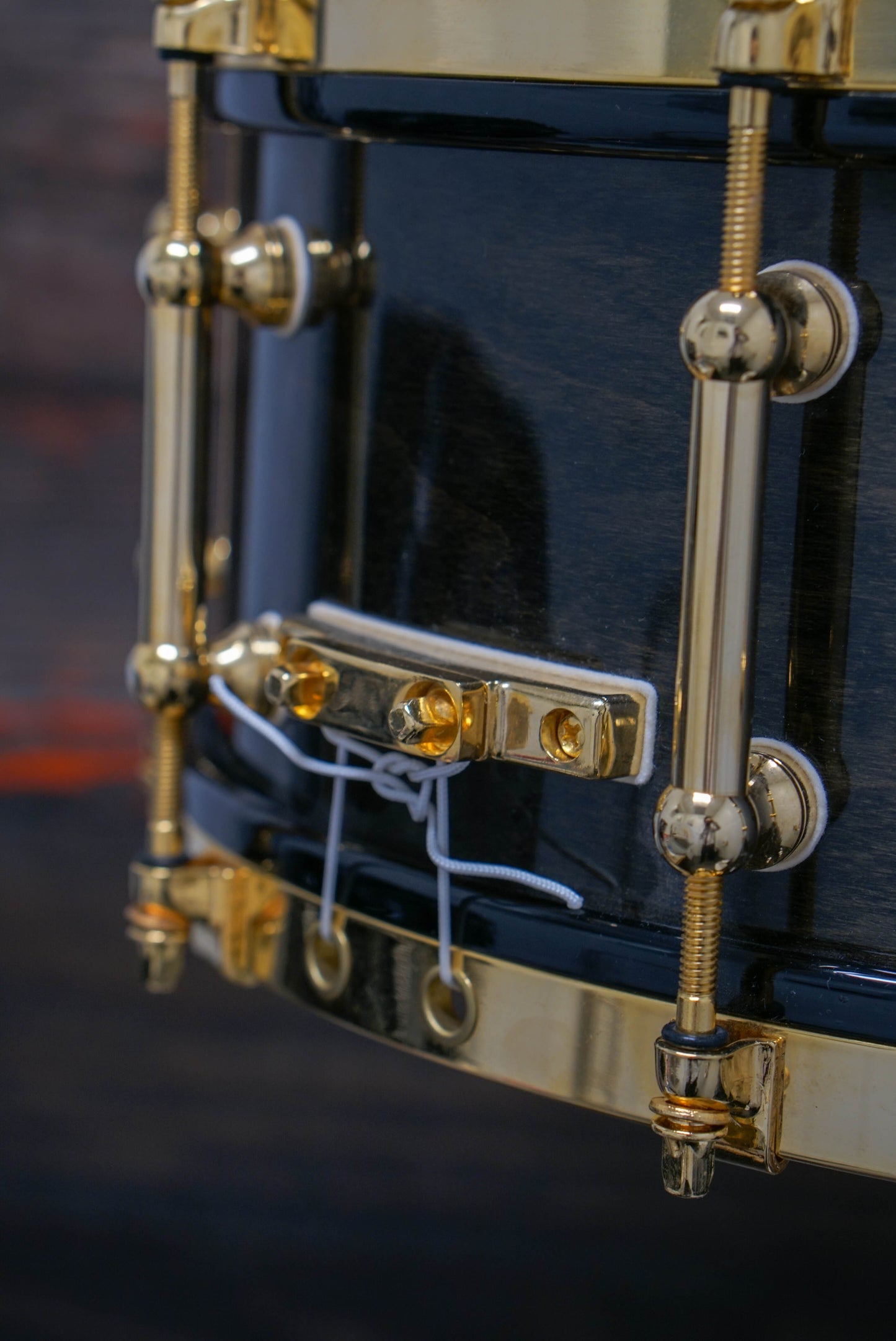 Pearl 5.5x14" 50th Anniversary Solid Maple Snare Drum - Black Mist Lacquer - Sucherman