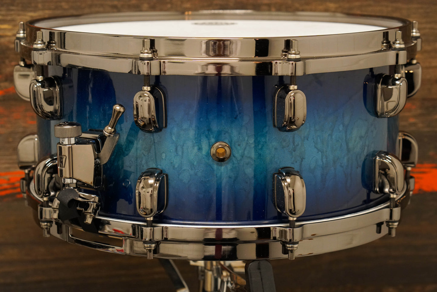Tama 6.5x14" Starclassic Maple Snare Drum - Molten Electric Blue Burst