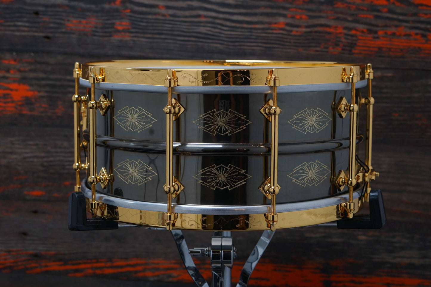 Craviotto 6.5x14" 20th Anniversary AK Black Diamond Snare Drum