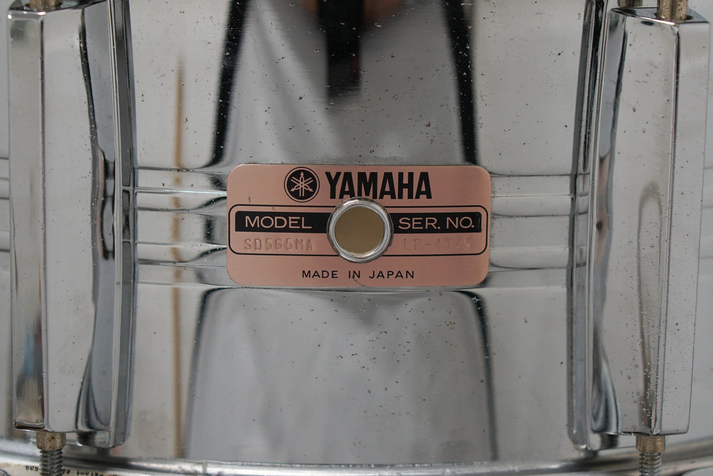 Yamaha 6.5x14 1980s Steel 8-Lug Snare Drum
