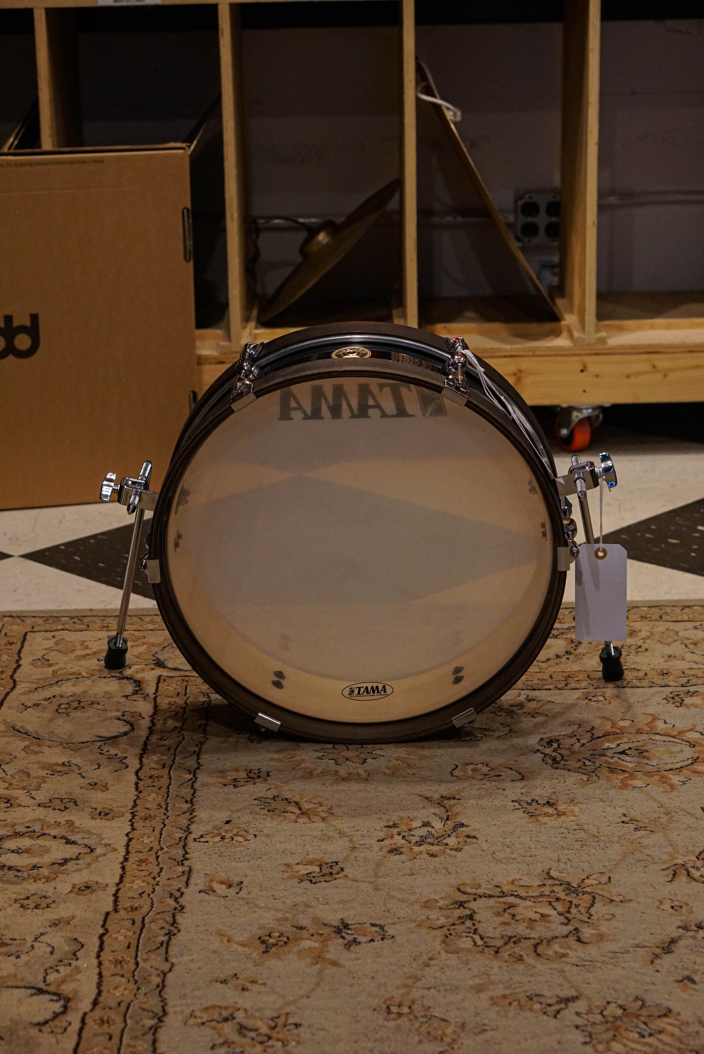 Tama 7x18" Club-JAM Pancake Bass Drum - Charcoal Mist