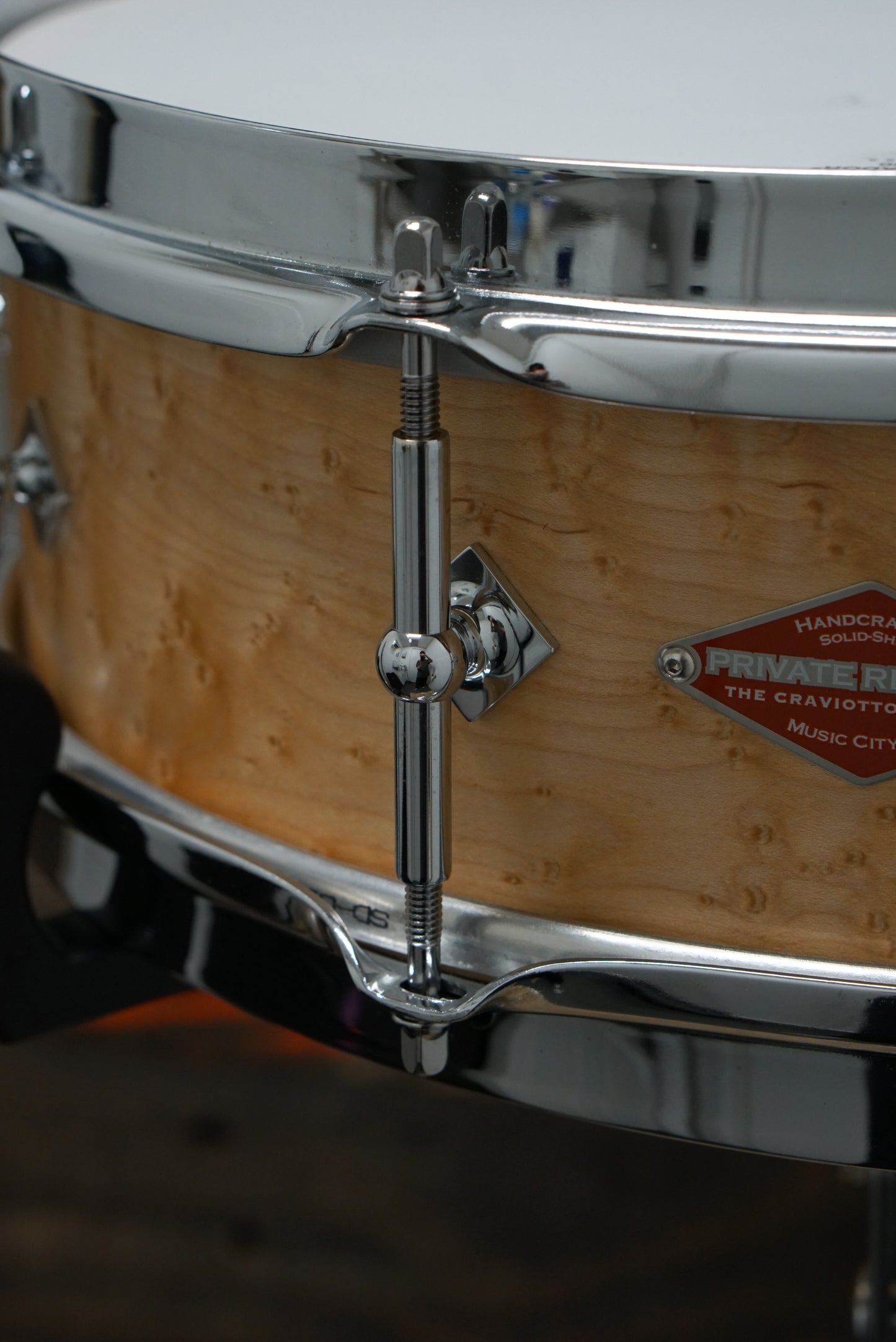 Craviotto 4.5x14" Private Reserve Birdseye Maple Snare Drum