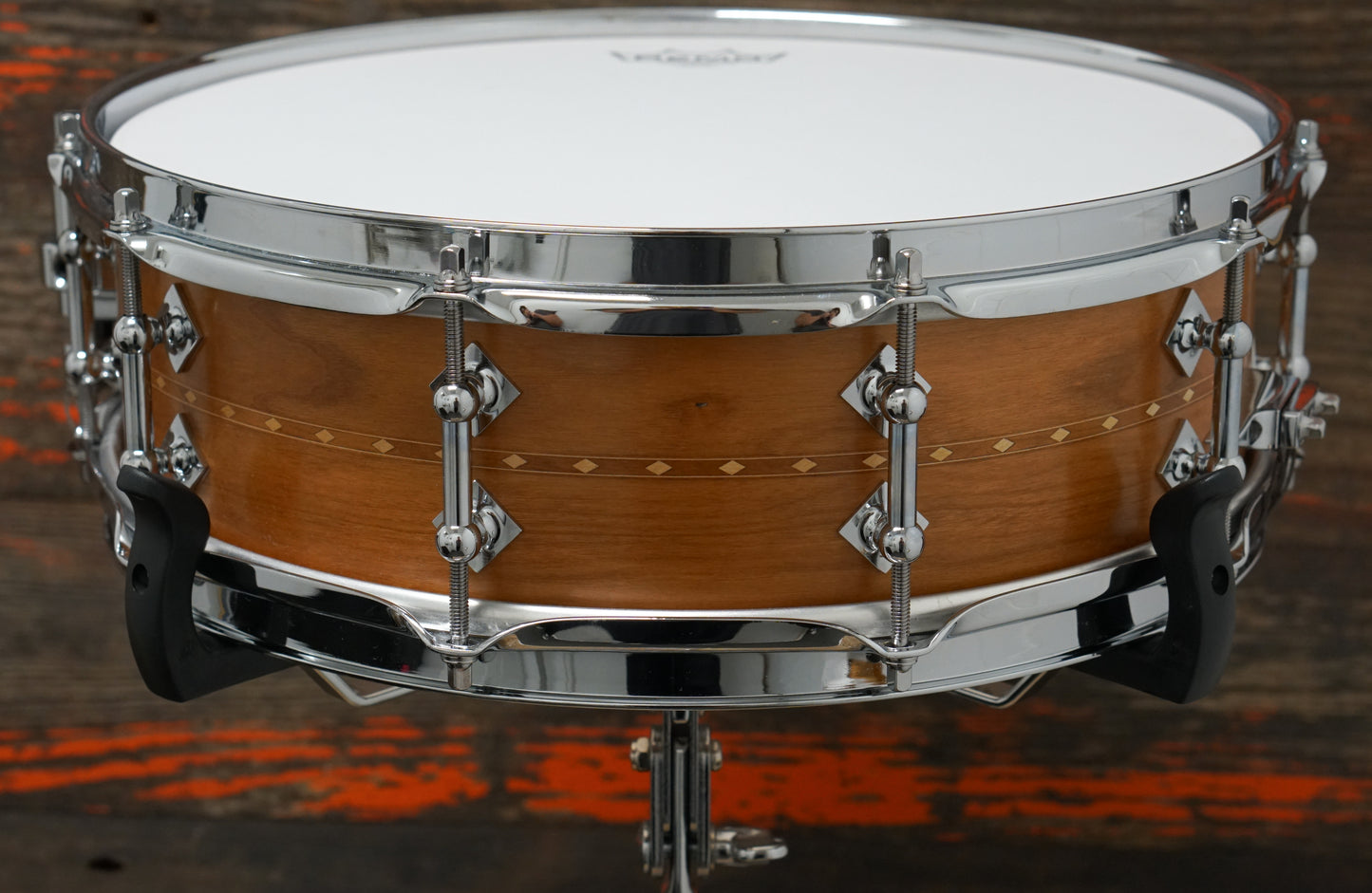 Craviotto 4x14" Cherry Snare Drum w/ Inlay