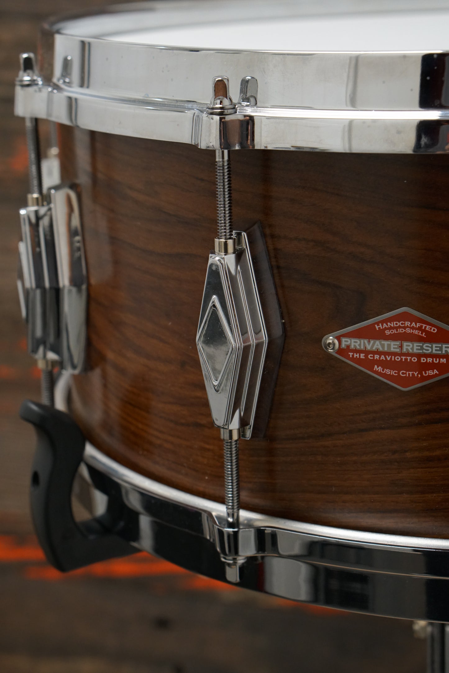 Craviotto 6.5x14" Private Reserve Bubinga Snare Drum