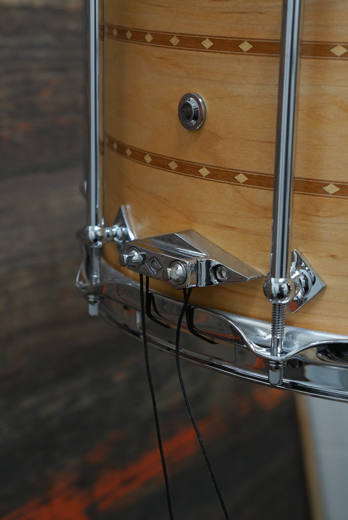 Craviotto 8x14" Maple Snare Drum w/ Double Inlay