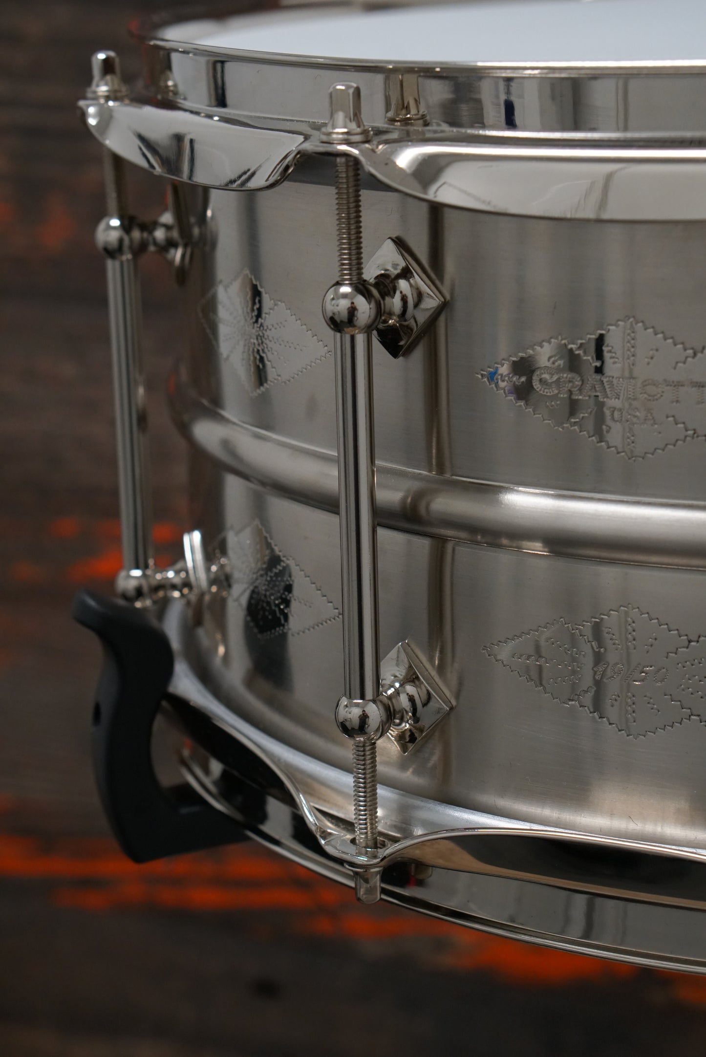 Craviotto 6.5x14" AK Masters Metal Nickel-Over-Brass Snare Drum - #19/50