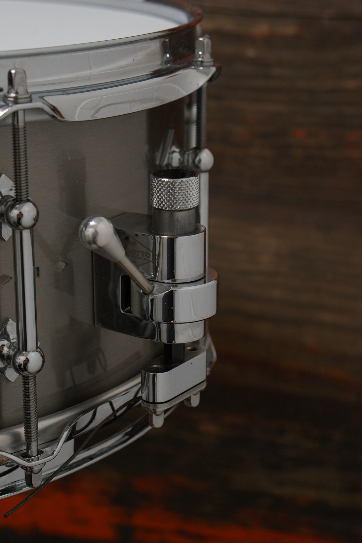 Craviotto 6x14" Solitaire Titanium Snare Drum - Pewter