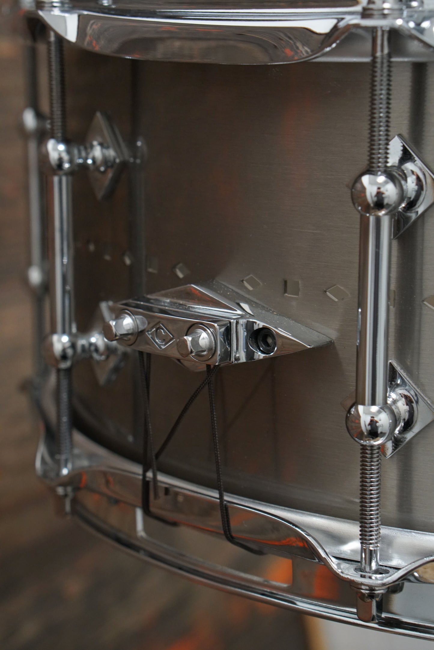 Craviotto 6x14" Solitaire Titanium Snare Drum - Pewter