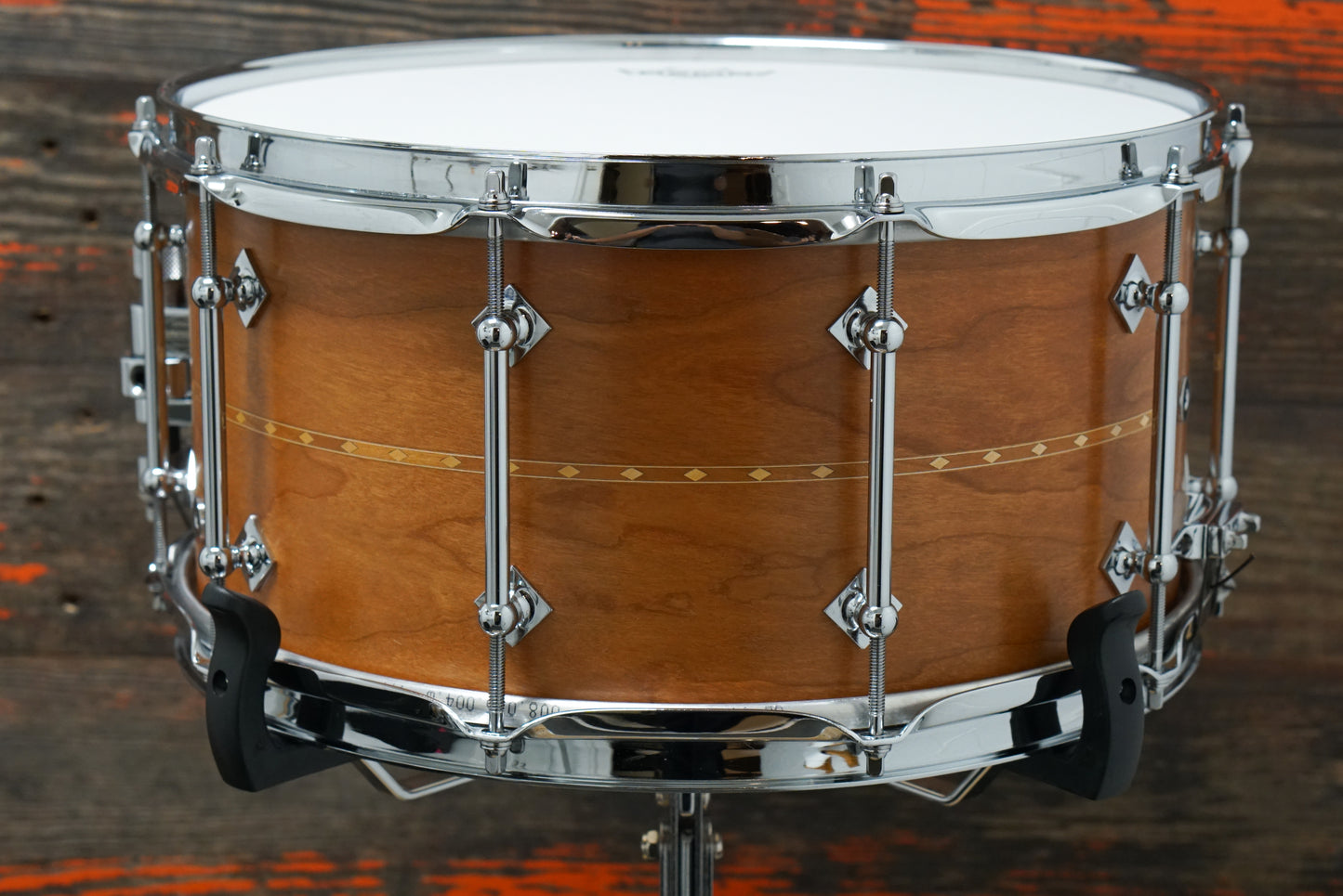 Craviotto 7x14" Cherry Snare Drum w/ Inlay