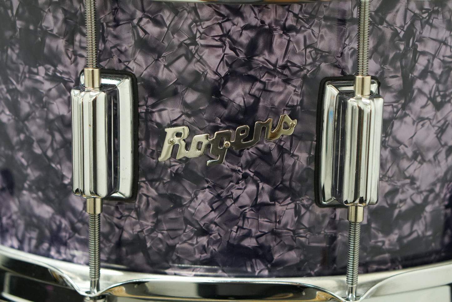 Rogers 6.5x14" Dyna-Sonic (Reissue) Snare Drum - Purple Diamond Pearl
