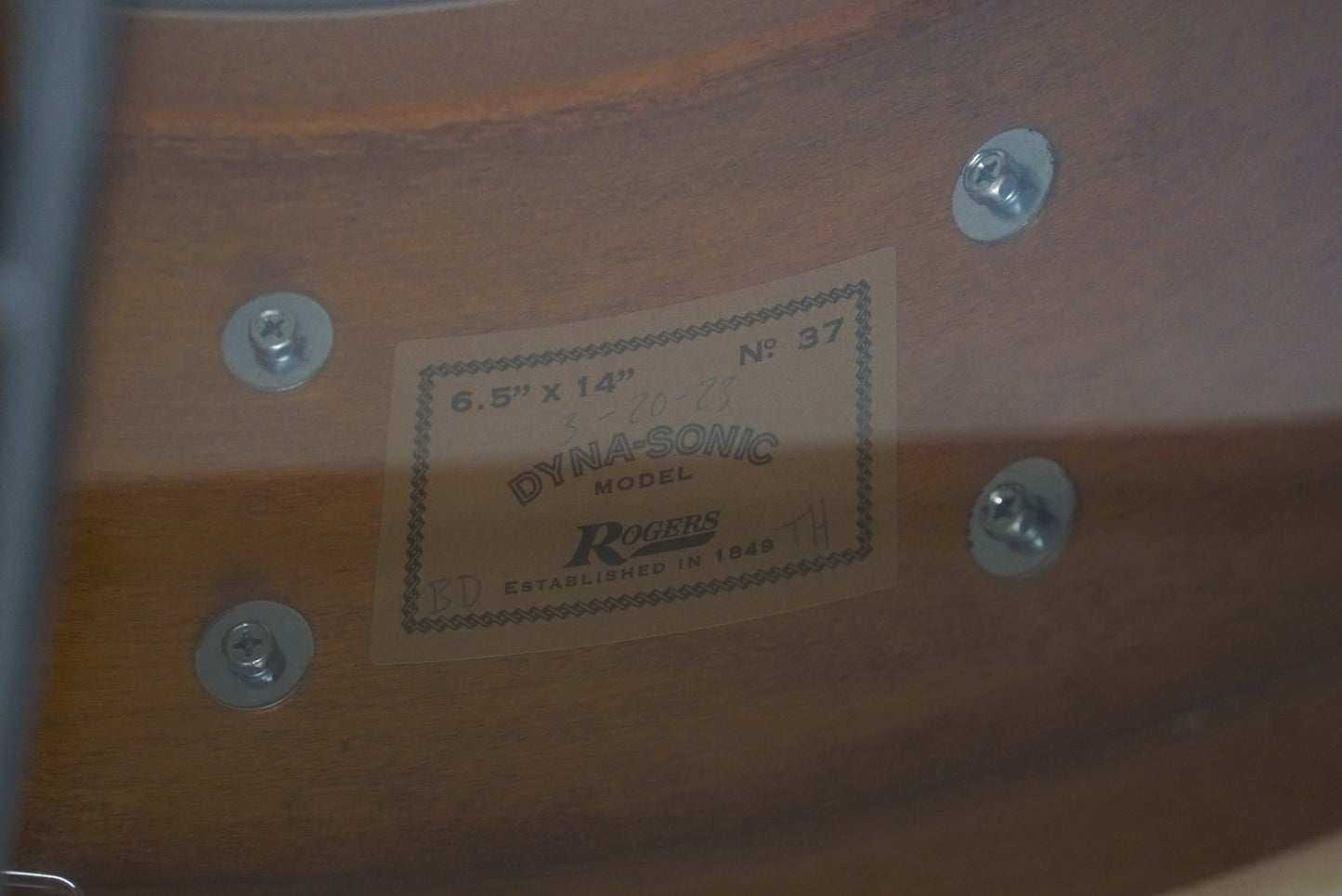Rogers 6.5x14" Dyna-Sonic (Reissue) Snare Drum - Purple Diamond Pearl